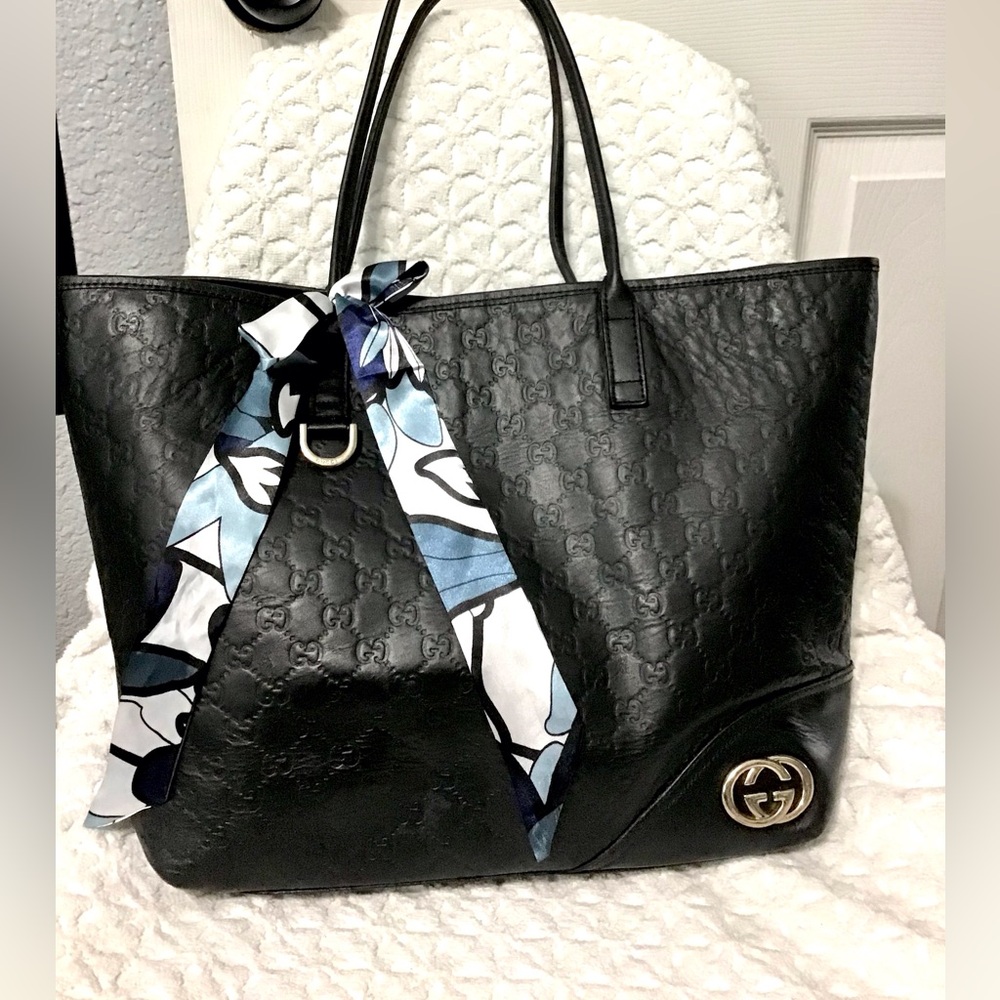 Gucci Guccissima Leather Tote
